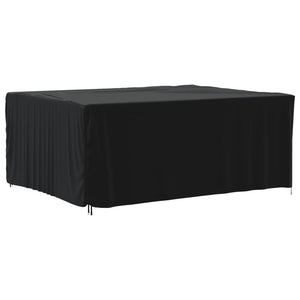 vidaXL Garden Furniture Cover Black 242x182x100 cm 420D Oxford