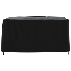 vidaXL Garden Furniture Cover Black 200x165x80 cm 420D Oxford