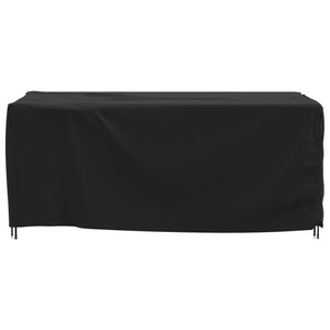 vidaXL Garden Furniture Cover Black 200x165x80 cm 420D Oxford