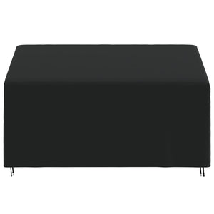 vidaXL 3-Seater Bench Cover Black 165x70x65/94 cm 420D Oxford