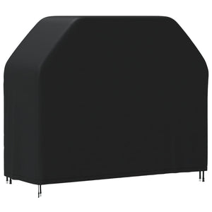 vidaXL BBQ Cover 140x58x106 cm Black 420D Oxford