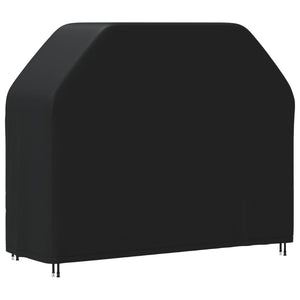 vidaXL BBQ Cover 162x61x122 cm Black 420D Oxford