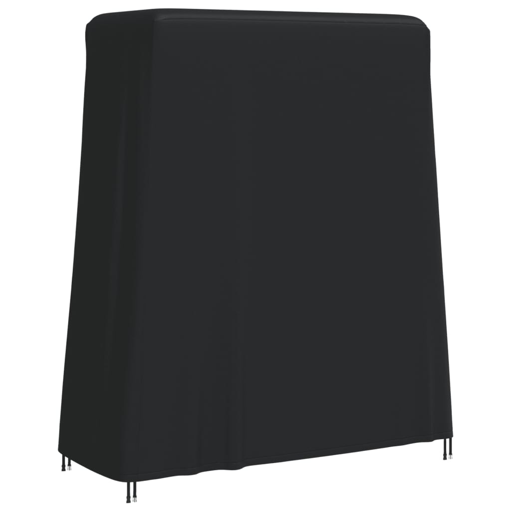 vidaXL Ping Pong Table Cover Black 165x70x185 cm 420D Oxford