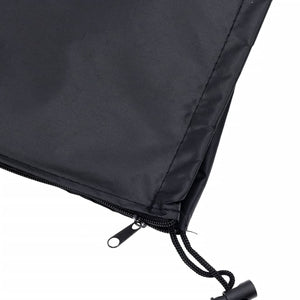 vidaXL Garden Umbrella Cover Black 240x57/57 cm 420D Oxford