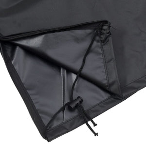 vidaXL Garden Umbrella Cover Black 240x57/57 cm 420D Oxford