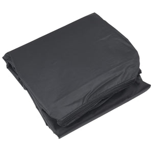 vidaxL Heater Cover Pyramid Shaped Black 58x58x228 cm 420D Oxford