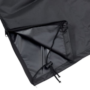 vidaxL Heater Cover Pyramid Shaped Black 58x58x228 cm 420D Oxford