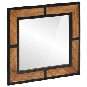 vidaXL Bathroom Mirror 60x1x55 cm Solid Wood Acacia