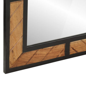 vidaXL Bathroom Mirror 60x1x55 cm Solid Wood Acacia