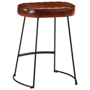 vidaXL Bar Stools 2 pcs Dark Brown 40x29.5x53 cm