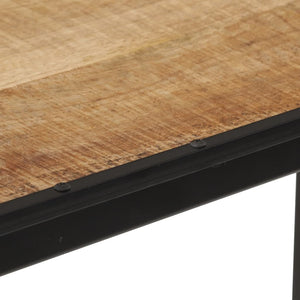 vidaXL Bar Table 110x55x107 cm Solid Rough Wood Mango