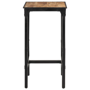 vidaXL Bar Table 60x55x107 cm Solid Rough Wood Mango