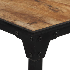 vidaXL Bar Table 60x55x107 cm Solid Rough Wood Mango