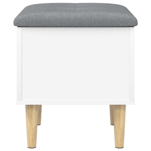 vidaXL Storage Bench White 42x42x46 cm Engineered Wood