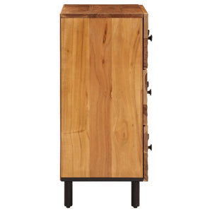 vidaXL Side Cabinets 2 pcs 60x33x75 cm Solid Wood Acacia