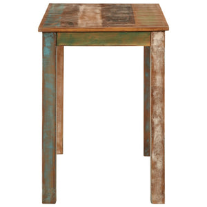 vidaXL Dining Table 110x55x76 cm Solid Wood Reclaimed