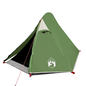 vidaXL Camping Tent Dome 2-Person Green Waterproof