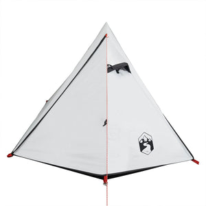 vidaXL Camping Tent Dome 2-Person White Blackout Fabric Waterproof