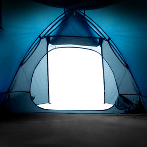 vidaXL Camping Tent Dome 2-Person Blue Waterproof