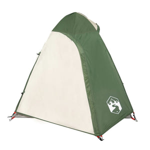 vidaXL Camping Tent Dome 2-Person Green Waterproof