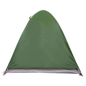 vidaXL Camping Tent Dome 2-Person Green Waterproof