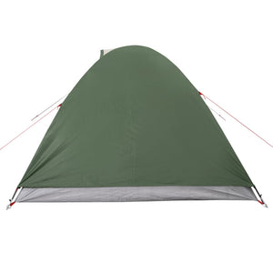 vidaXL Camping Tent Dome 3-Person Green Waterproof