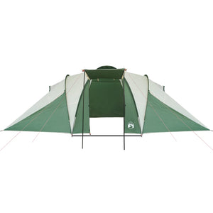 vidaXL Family Tent Dome 6-Person Green Waterproof