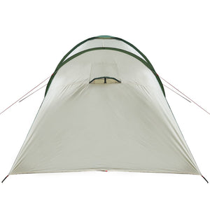 vidaXL Family Tent Dome 6-Person Green Waterproof