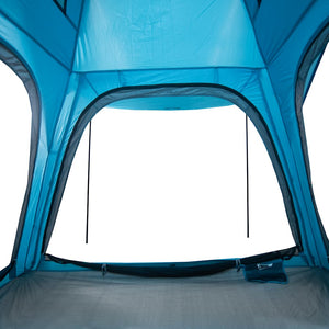 vidaXL Camping Tent 4-Person Blue Quick Release Waterproof