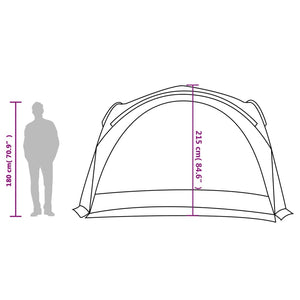 vidaXL Party Tent White Waterproof