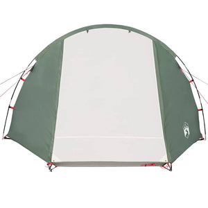 vidaXL Camping Tent Tunnel 4-Person Green Waterproof