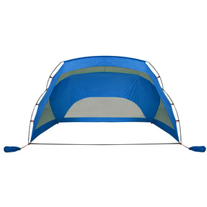 vidaXL Beach Tent Azure Blue 274x178x170/148 cm 185T Polyester