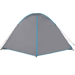 vidaXL Camping Tent Dome 6-Person Blue Waterproof