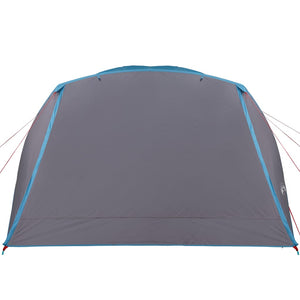 vidaXL Family Tent with Porch 6-Person Blue Waterproof