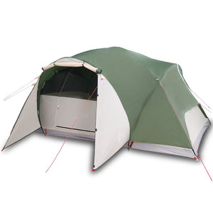 vidaXL Family Tent Crossvent 8-Person Green Waterproof