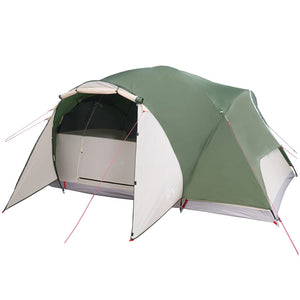 vidaXL Family Tent Crossvent 8-Person Green Waterproof