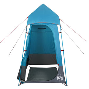 vidaXL Toilet Tent Blue Waterproof