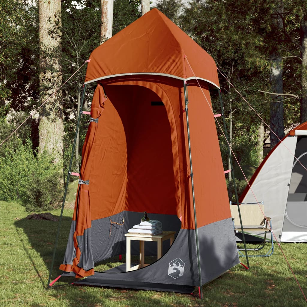 vidaXL Toilet Tent Orange Waterproof