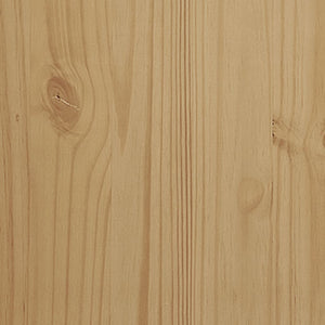 vidaXL Sideboard FLORO Wax Brown 114x43x74 cm Solid Wood Pine