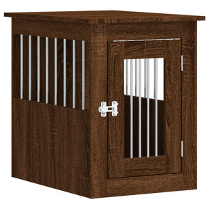 vidaXL Dog Crate Furniture Brown Oak 45x62x59 cm Engineered Wood