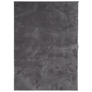 vidaXL Rug HUARTE Short Pile Soft and Washable Anthracite 200x280 cm