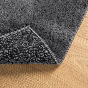 vidaXL Rug HUARTE Short Pile Soft and Washable Anthracite 200x280 cm