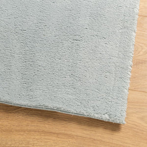 vidaXL Rug HUARTE Short Pile Soft and Washable Blue 120x120 cm