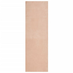 vidaXL Rug HUARTE Short Pile Soft and Washable Blush 80x250 cm