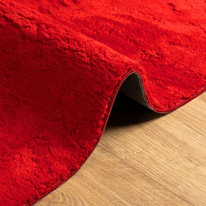 vidaXL Rug HUARTE Short Pile Soft and Washable Red 80x250 cm