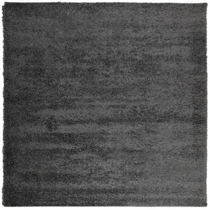 vidaXL Shaggy Rug PAMPLONA High Pile Modern Anthracite 200x200 cm