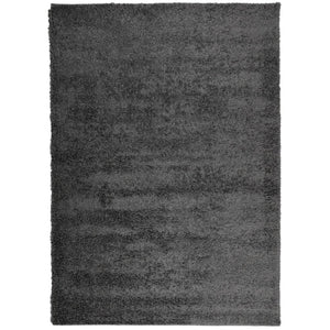 vidaXL Shaggy Rug PAMPLONA High Pile Modern Anthracite 200x280 cm