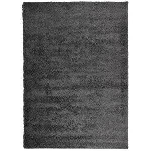 vidaXL Shaggy Rug PAMPLONA High Pile Modern Anthracite 240x340 cm