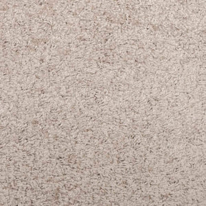 vidaXL Shaggy Rug PAMPLONA High Pile Modern Beige 200x200 cm