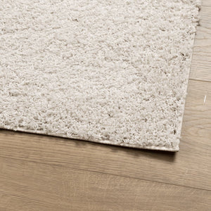 vidaXL Shaggy Rug PAMPLONA High Pile Modern Cream 60x110 cm